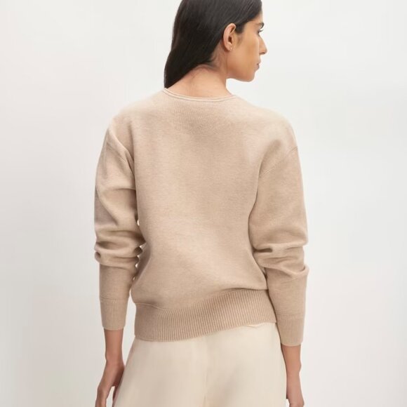 NWT Everlane Cotton-Merino Vintage Henley - Picture 4 of 11